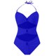 thumbnail image 4 of WILLBEST Traje de Baño Completo Mujer 2025 Nuevo Traje de Baño Color Sólido Cuello Halter U Hebilla Bikini de Mujer, 4 of 4