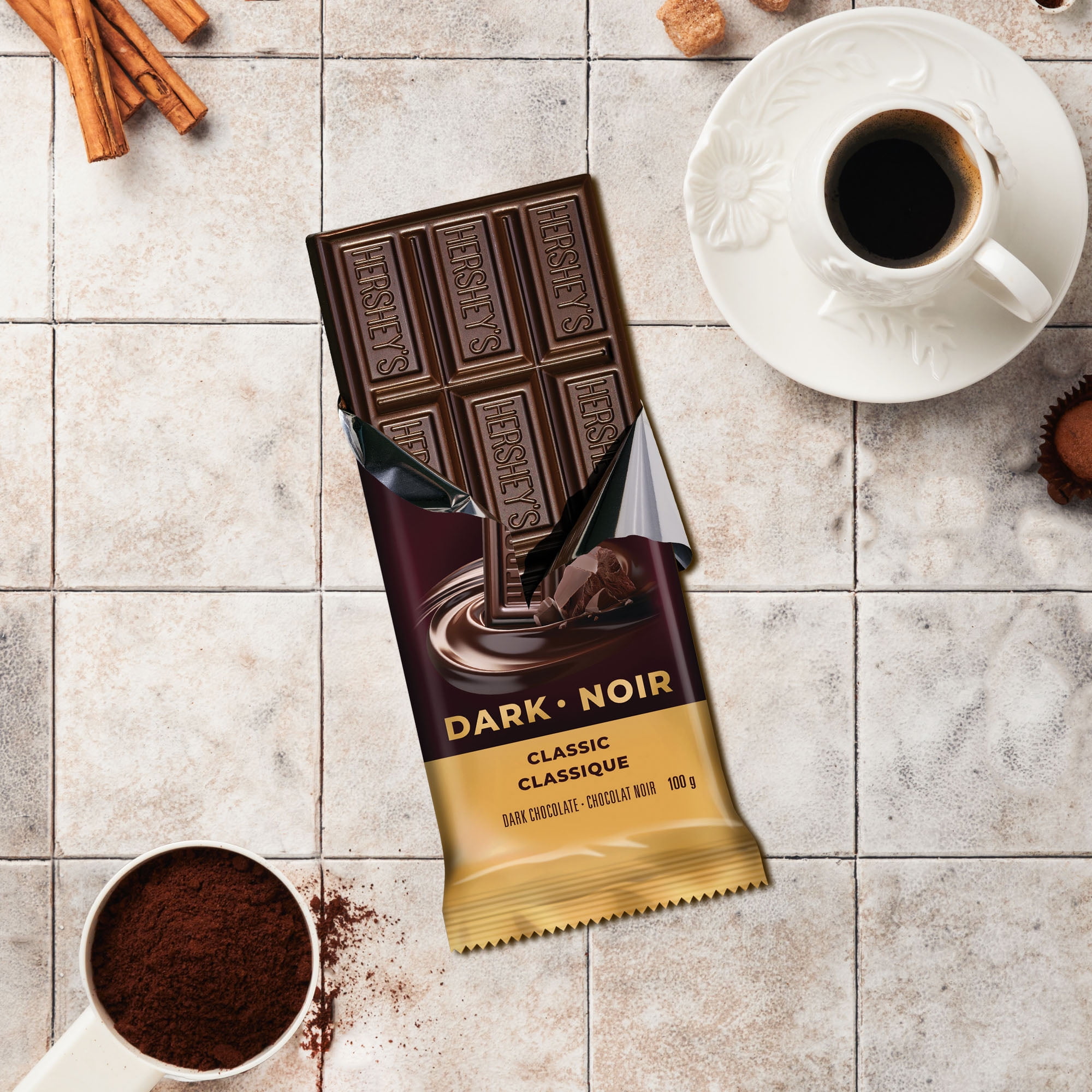 HERSHEY’S Noir classique 100 g HSY Noir classique