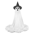thumbnail image 2 of Konghyp Halloween Ghost Decorative Lights, White Fabric Ghosts, Battery Powered, Adjustable Height, Outdoor Indoor Decor, Party Decorations, Garden Ornaments, 2 of 3