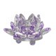 thumbnail image 1 of Decoración De Flores Figuritas de estilo chino con decoración de flores de loto de cristal para regalos de recuerdo (púrpura) Tmvgtek Libre de BPA, 1 of 8