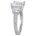 thumbnail image 3 of Everly Women's Cubic Zirconia Sterling Silver Engagement Ring, 3 of 7