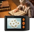 thumbnail image 4 of Electronic Video Magnifier, 3.5in LCD Screen Digital Video Magnifier 2x To 25x Zoom Handheld Magnifier Reading Aids Hd Electronic Vision Aids Magnifying Glass Reader For Low Vision, 4 of 8
