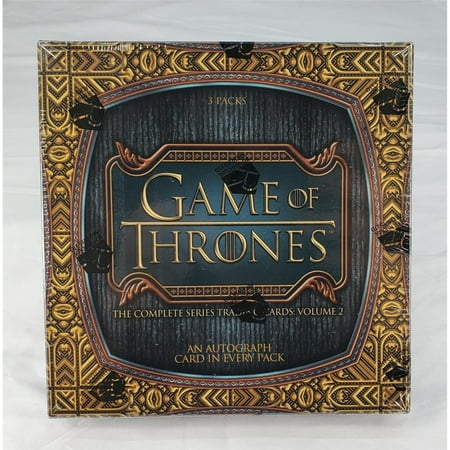 Game Of Thrones The Complete Series Trading Cards Volume 2 Box (Rittenhouse 2022) New with box/tags