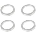 thumbnail image 2 of cciyu Wheel Hub Centric Rings Ring PACK OF 4 73.1mm to 57.1mm 73.1 OD 57.1 ID silver Aluminum Hubrings, 2 of 5
