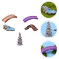 thumbnail image 3 of 5Pcs Mini Garden Ornaments Micro Landscape Decorations Pond Bridge Ornaments, 3 of 8