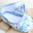 thumbnail image 3 of Clearance under $5 JINMGG Clearance Baby Girl Soft Sole Bowknot Print Anti-slip Casual Shoes Toddler BU/12, 3 of 4