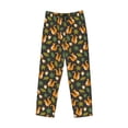 thumbnail image 6 of Uemuo Forest Squirrel Pattern Men's Wide Leg Palazzo Lounge Pants with Pockets Light Weight Loose Comfy Casual Pajama Pants-Small, 6 of 9