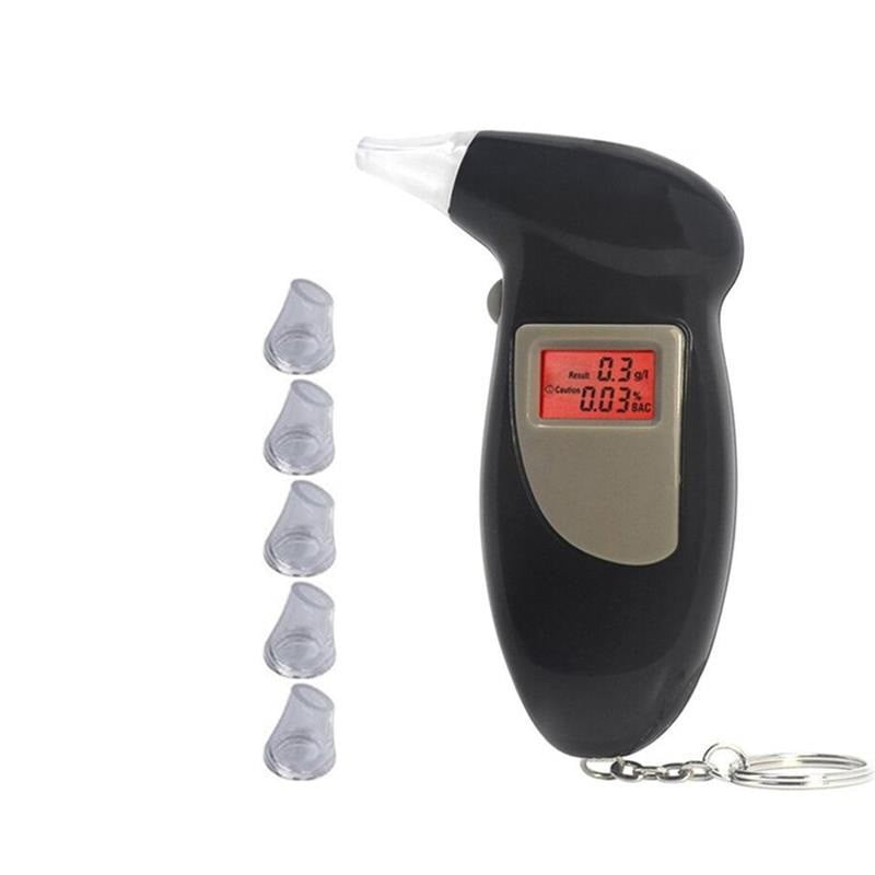 Testeur d'alcool Test rapide Haute précision Digital Breathalyze Digital  Display Breath Alcohol Tester D