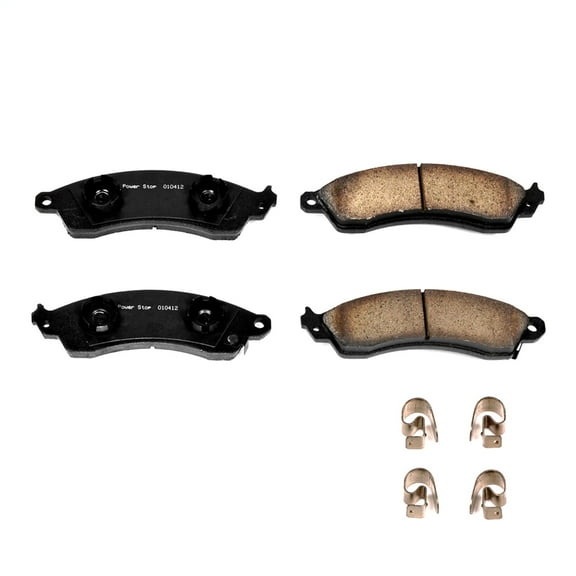Power Stop Front Z17 Evolution Ceramic Brake Pads with Hardware 17-412