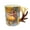 Elk, variant on Rivers Edge Products Horse 3D Ceramic Coffee Mug with Handle, 15 Ounces, Espresso Cups and Coffee Cups Ceramic, Perfect for Coffee, Expresso, Latte, or Tea, Horse Scene