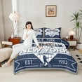 thumbnail image 4 of Castle Fairy Sport Baseball Boy Full Size Comforter Sets,Sport Bedding Sets, 4 of 8