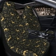 thumbnail image 4 of Goofa Christmas Gold Deers1 Printed Car Seat Covers, Automotive Seat Covers for Cars Trucks and SUVs, Quick Setup Universal Fit Elastic Seat Covers-2 PCS, 4 of 6
