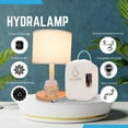 thumbnail image 2 of HydraLamp w/Mini Fridge, Bedside Desktop Water Dispenser Lamp, Water Pump, Included Water Reservoir, Bedside Water Dispenser, LED Table Lamp, for Home, Bed, Office (Sunset), 2 of 9