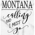thumbnail image 2 of Montana is Calling and I Must Go Women's Plus Size Graphic Tee Brisco Brands 2X, 2 of 5