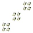 thumbnail image 4 of Flores artificiales para bodas Qarigey Corsage premium blanco leche Type1 NO1, 4 of 6