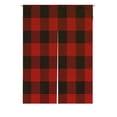 thumbnail image 1 of EREHome plaid Bûcheron Japonais Porte-Fenêtre de Traitement Rideaux de Lin de Coton Taille 85x120 cm, 1 of 1