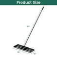 thumbnail image 3 of Costway Lawn Leveling Rake 30" x 10" Heavy Duty Level Lawn Tool for Garden Backyard/Lawn Black, 3 of 10