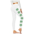 thumbnail image 2 of Dlentnea St. Patrick's Day Leggings for Womens High Waist Casual Fashion Stretchy Workout Running Pants S-3XL, 2 of 6