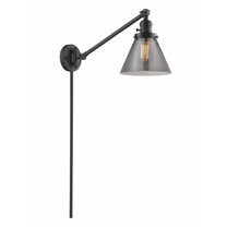 Innovations Lighting - Cone - 1 Light Swing Arm Wall Sconce In Industrial