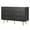 Black, variant on YouTrend 6 Drawer White Dresser, Wood Modern Adult Storage Cabinet with Metal Handles for Living Room,Bedroom