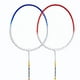 thumbnail image 1 of Juego de 2 raquetas de bádminton ligeras para 2 jugadores adultos. 3xVolante 1xBolsa, 1 of 5