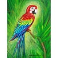thumbnail image 2 of Betsy Drake TP033 24 x 30 in. Red Macaw Outdoor Wall Hanging, 2 of 3