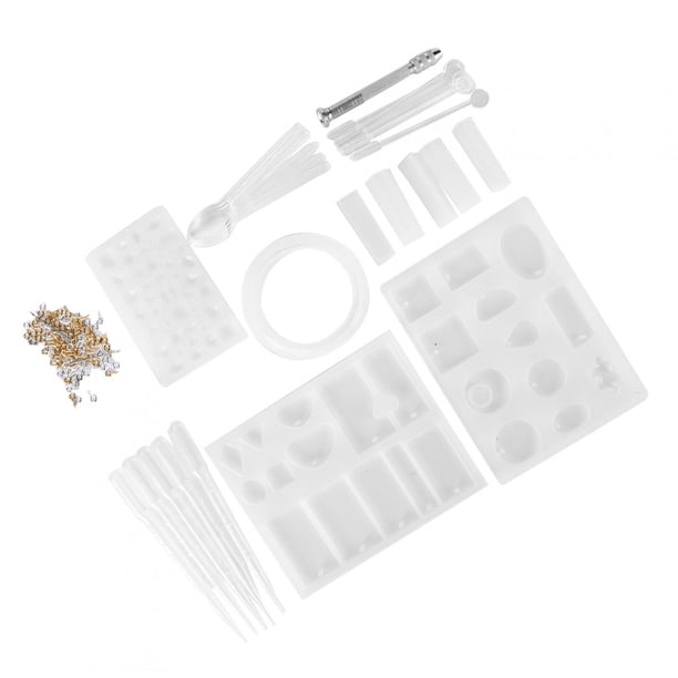 Moldes para fundición de pulseras, moldes para fundición de pulseras de silicona, moldes para fundición de manualidades de bricolaje, molde para hacer colgantes, integración perfecta