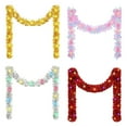 thumbnail image 6 of Christmas Tinsel Garland - Xmas Garland with LED Lights, Christmas Tree Ornaments, Christmas Decorations for Party Weddings, 6 of 13