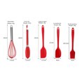 thumbnail image 3 of Batidor De Cocina De 5 Piezas Utensilios De Cocina Cepillo Antiadherente Utensilios De Cocina Juego De Herramientas De Espátula De Silicona Yuarrent HA025207-04, 3 of 6