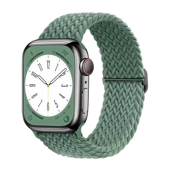 RoseOcean Braided Solo Loop For Apple watch Ultra band 40mm 44mm 41mm 38mm 49mm 45mm Elastic Nylon bracelet iWatch series 9 8 7 3 se strap