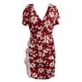 thumbnail image 3 of WILLBEST Vestidos Mujer Vestido Maxi Estampado Multicolor con Escote En V y Abertura Chica, 3 of 3