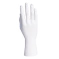thumbnail image 1 of LOVIVER Crafts Male Mannequin Hand Plastic Quality Jewelry Display Holder Glove White1, 1 of 7