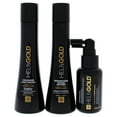 thumbnail image 2 of Helis Gold Volume Series Travel Kit 3.3oz Weightless Conditioner, 3.3oz Volumize Shampoo, 1.7oz Antidote Scalp and Hair, 2 of 2