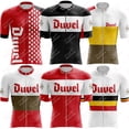 thumbnail image 2 of Duvel - Maillot de ciclismo para hombre, manga corta, reflectante, para ciclismo de montaña, descenso, equipo profesional, novedad de verano, 2 of 4