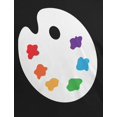 thumbnail image 4 of Halloween Artist Palette Costume Mens T Shirt, 4 of 5