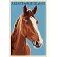 thumbnail image 4 of Assateague Island, Horse, Letterpress (1000 Piece Puzzle, Size 19x27, Challenging Jigsaw Puzzle for Adults and Family, Made in USA), 4 of 4
