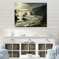 thumbnail image 2 of Designart "Fantasy Coastline Shore" Nautical & Beach Metal Wall Art Prints, 2 of 5