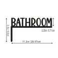 thumbnail image 2 of Wooden Crafts Lettering Right Angle Holiday Atmosphere Family Door Frame Decoration Sign, 2 of 3
