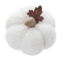 Mini Pumpkins Decor Artificial Fleece Fabric Small Tiny Pumpkins Fall Autumn Decor for Home Farmhouse Harvest Thanksgiving Decorative, 2.3X3.7in