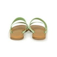 thumbnail image 4 of Women's Double Band Multi Print Slide Sandals 20582, 4 of 6