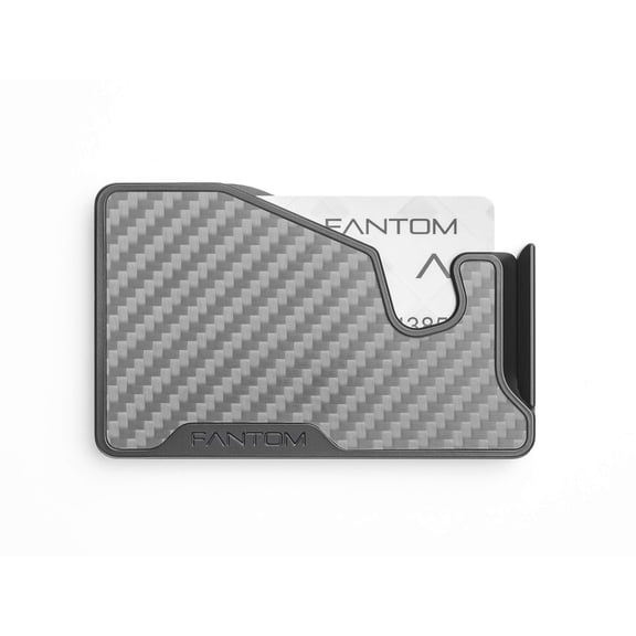 Fantom X Wallet | Slim for 5 to 10 Cards | Carbon Fiber