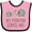 Pink and Black, variant on Inktastic My Pawpaw Loves Me Grandchild Boys or Girls Baby Bib