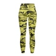 thumbnail image 5 of Renewold Camo Green Black Womens Yoga Pants with Pockets High Waisted Workout Yoga Pants Ankle Pants Tummy Control Premium Soft Compression Pants 80s 90s Sportswear, 3XL, 5 of 8