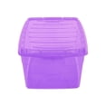 thumbnail image 3 of Caja Organizadora Polycar Multiusos Translucida con Tapa 38 Litros  Morado, 3 of 4