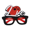 thumbnail image 4 of Gafas de San Valentín BLESIY Marco de amor accesorios para fotos decoraciones para bodas, 4 of 8