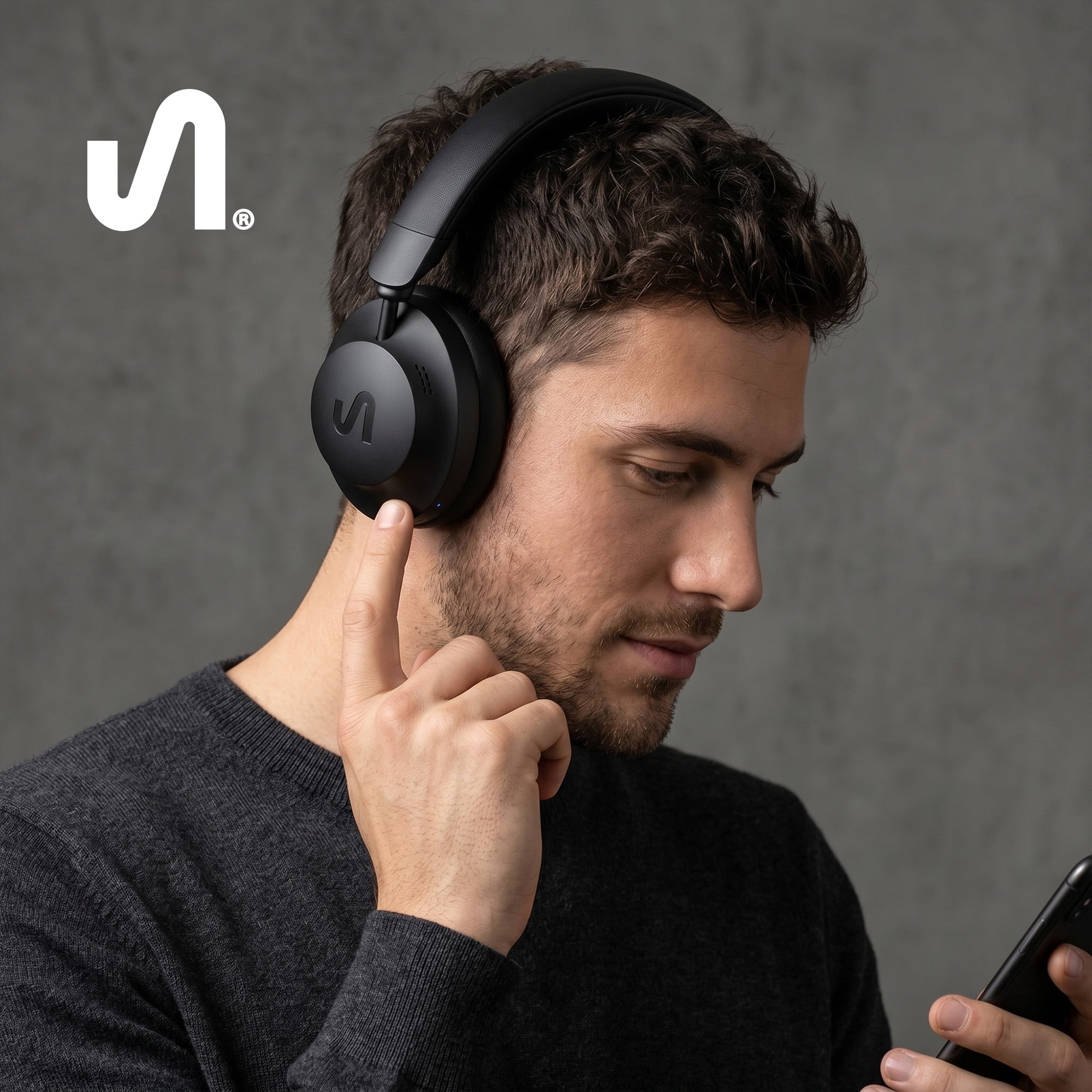 The Next Sound by Tiesto Wireless Noise Cancelling Headphones, Over-Ear & Foldable, MX41H