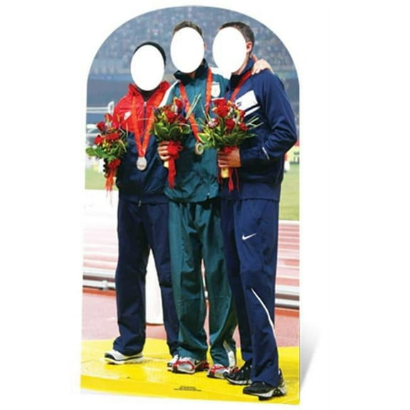 star cutouts olympic photographer cardboard cutout life size stand-in