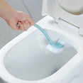 thumbnail image 6 of HEVIRGO Long Handle Double-sided Toilet Brush, Bathroom Accessories Decontamination Tool Brush, 6 of 9