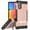 Blush Pink, variant on Tri-Shield Series for Samsung Galaxy A04s/A04/M13/A13/A32 5G Case, [Military Grade] Rugged Phone Cover with Metal Kickstand [Includes Wrist Strap Lanyard]