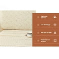 thumbnail image 4 of Youkk Queen Size Headboard Cover Extend Service Life Prevent Dust Daily Wear And Tear Fitting Shape Shallow coffee 150cm, 4 of 6